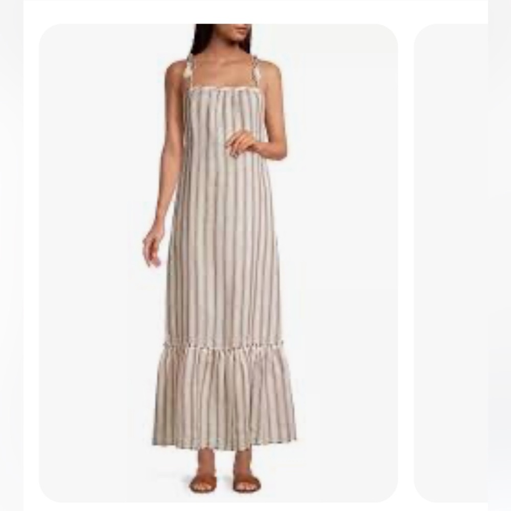 NWT Tory Burch Striped Maxi Dress